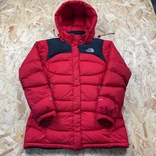Vintage The North Face Nuptse 800 Goose Down Puffer Jacket Summit Series Red M