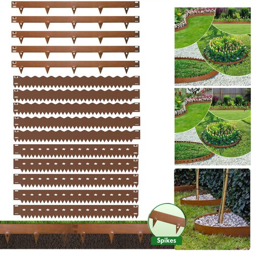 Galvanised steel lawn - 1m,