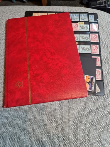 Stamp album containing mint - album,