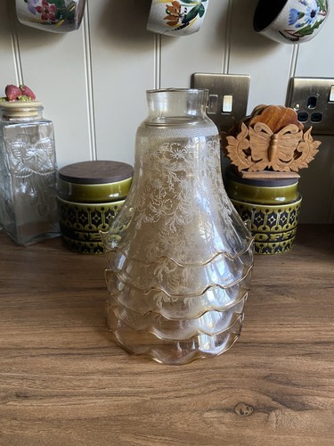 Vintage smokey glass - vintage, tulip