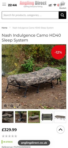 Nash hd40 leg sleep system - nash, 6