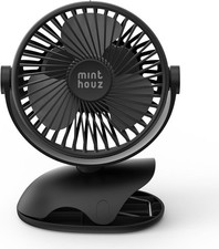 Minthouz Clip on fan,7200mAh