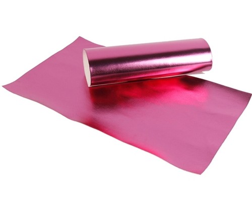 Hotpink shiny solid - solid, faux