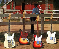 1970s Fender Telecaster Guitars Advertisement 14 x 11" Photo