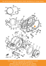 YAMAHA Oil Seal, 93101-14102