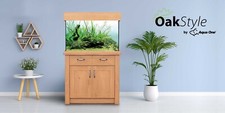OakStyle 145L Tropical fish tank including cabinet, filter, heater and lighting