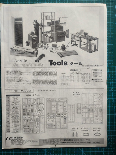 Garage tools fittings 1 - tools, 1/24