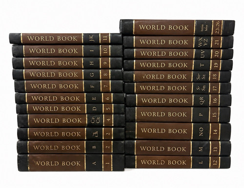 Vintage complete world book - vintage,