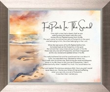FOOTPRINTS IN THE SAND -