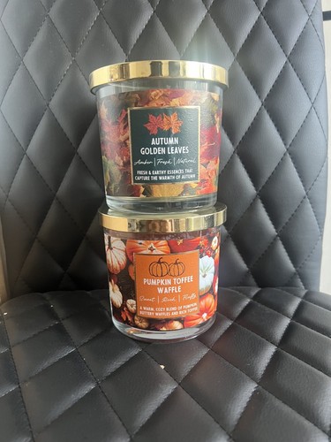Autumn candle twin set - candle,