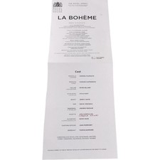 Royal Opera House La Bohème