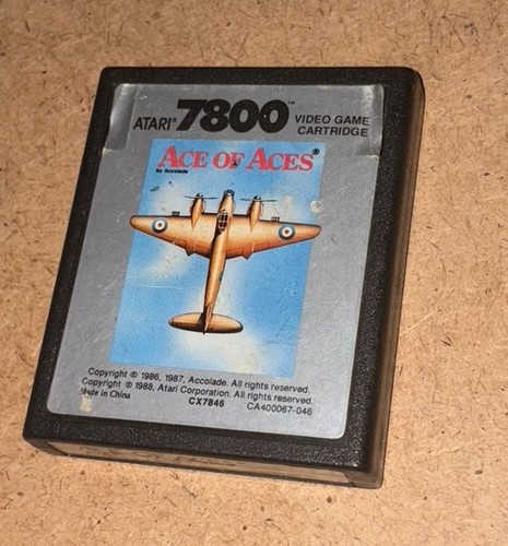 Atari 7800 ace aces - of,