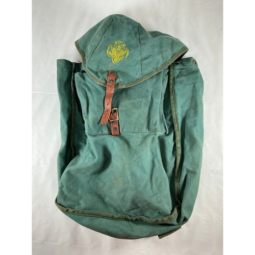 Vintage girl scout backpack - vintage, |