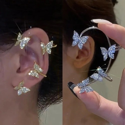 Ear cuff clip earrings - clip,