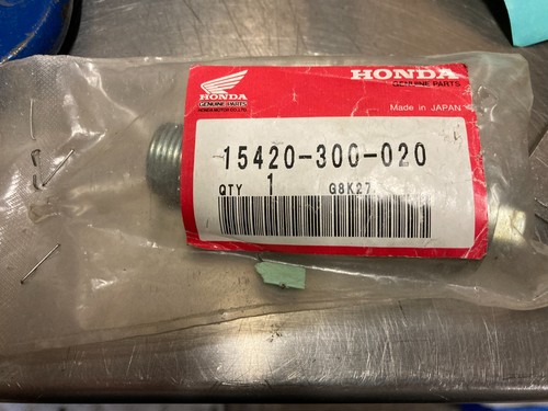 Genuine honda oil filter - genuine,