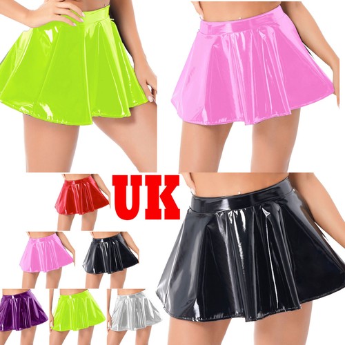 Women pvc leather wet look - pvc,