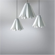 Hanging Flower Light Shade by Yorke Design Snow or Lily - Small & Large