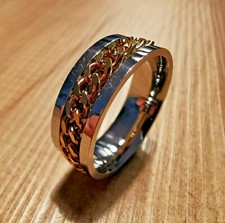 Mens Womens Titanium Stainless