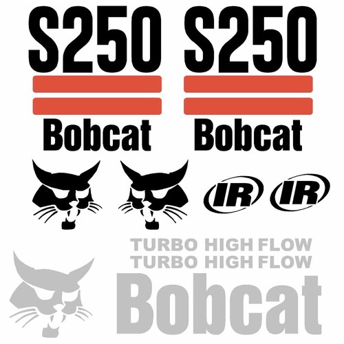 Bobcat s250 decals - s250,