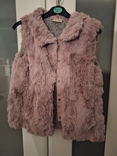 Girls fur gilet fit - gilet,