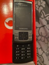 Great condition Samsung SGH-L810V 3G Steel Retro Slide Mobile Phone (Vodafone)