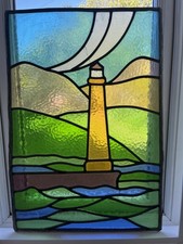 Vintage Stained Glass Window