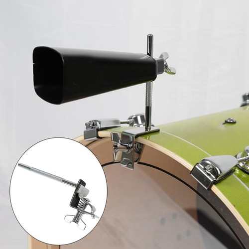 Silver bass drum cowbell - bass,
