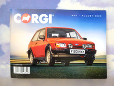 CORGI MAY-AUGUST 2025 A5 CATALOGUE AVIATION/VANGUARDS/TOY/TV/FILM/OOC/JAMES BOND