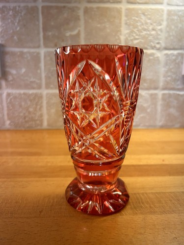 Vintage bohemian amber cut - vintage, to