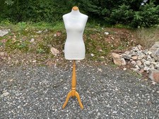 Female Foam Tailors Dummy Dressmakers Mannequin Retail Display Cream Size 8-10