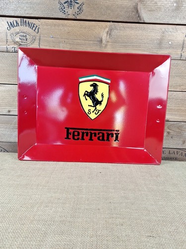 Decorative red tray - cm,