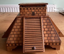 Novelty Marquetry Mayan Temple