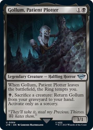 Foil gollum patient plotter - foil,