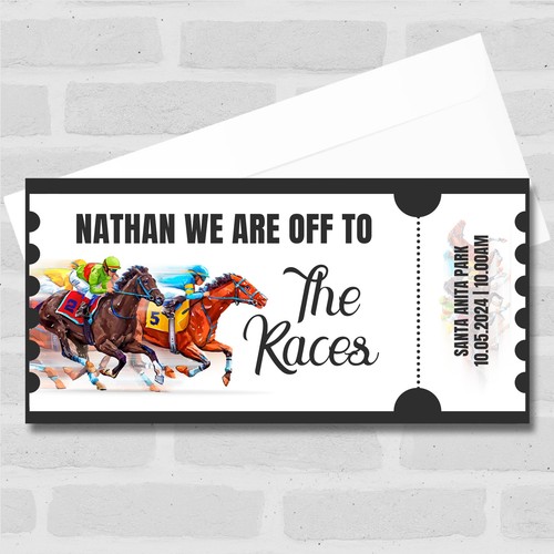 Racing horses off to - horses,
