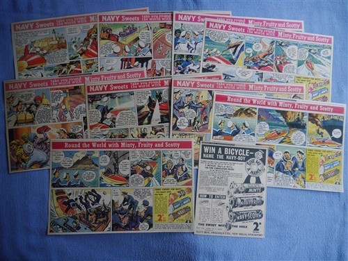 Collection navy sweets - of,