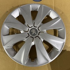 One Genuine Peugeot 208 15" Wheel Trim Hub Cap x1 In New condition