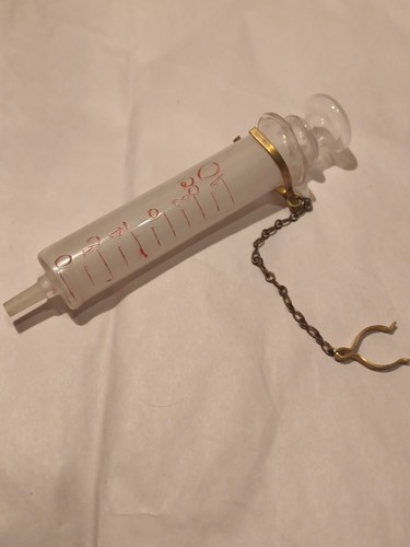 All glass vintage syringe - vintage, 10
