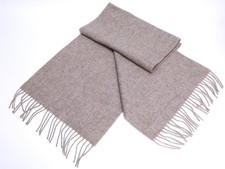 Organic Mongolian wool scarf