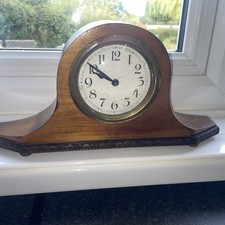 vintage Antique mantle clock  Restoration  36.5x17.5x6.5cm Film Display Prop