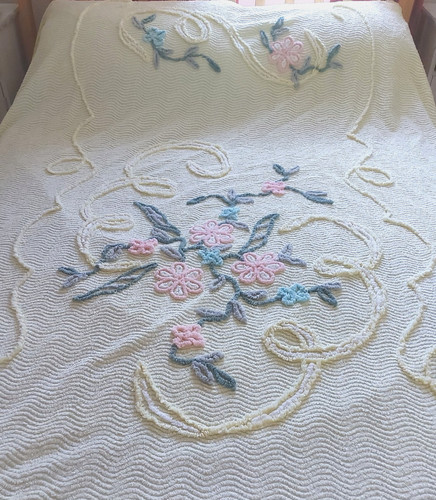 Vintage candlewick double - candlewick,