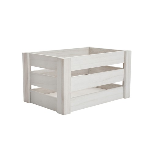 Rustic wooden crate - wooden,