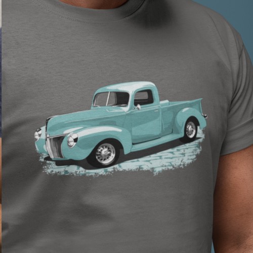 Classic car shirt - shirt, a