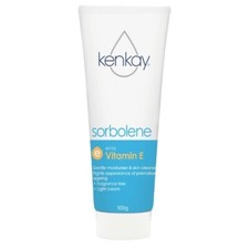 * Kenkay Sorbolene With Vitamin E Cream 100g 