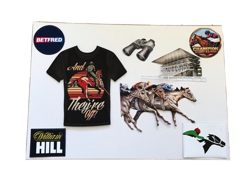 Horse racing theme - horse, die