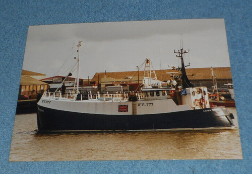 Vintage english fishing boat - vintage,