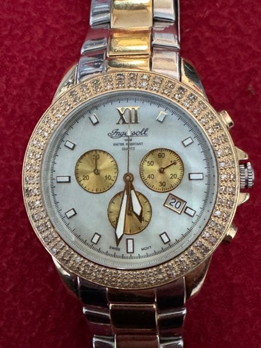 Ingersoll diamond gents watch - ,