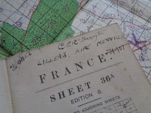 Ww1 map military cross - ww1,
