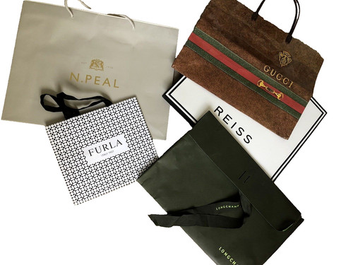 Lot designer carrier bags - lot,