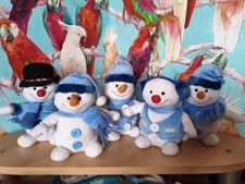 5 Singing Interactive Christmas Toys Snowmen Collectables