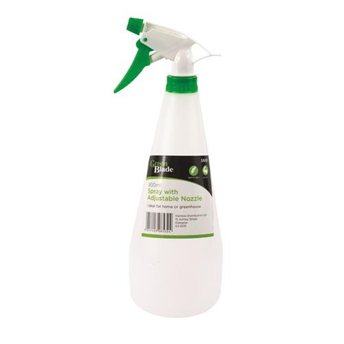 Spray bottle with adjustable - spray,